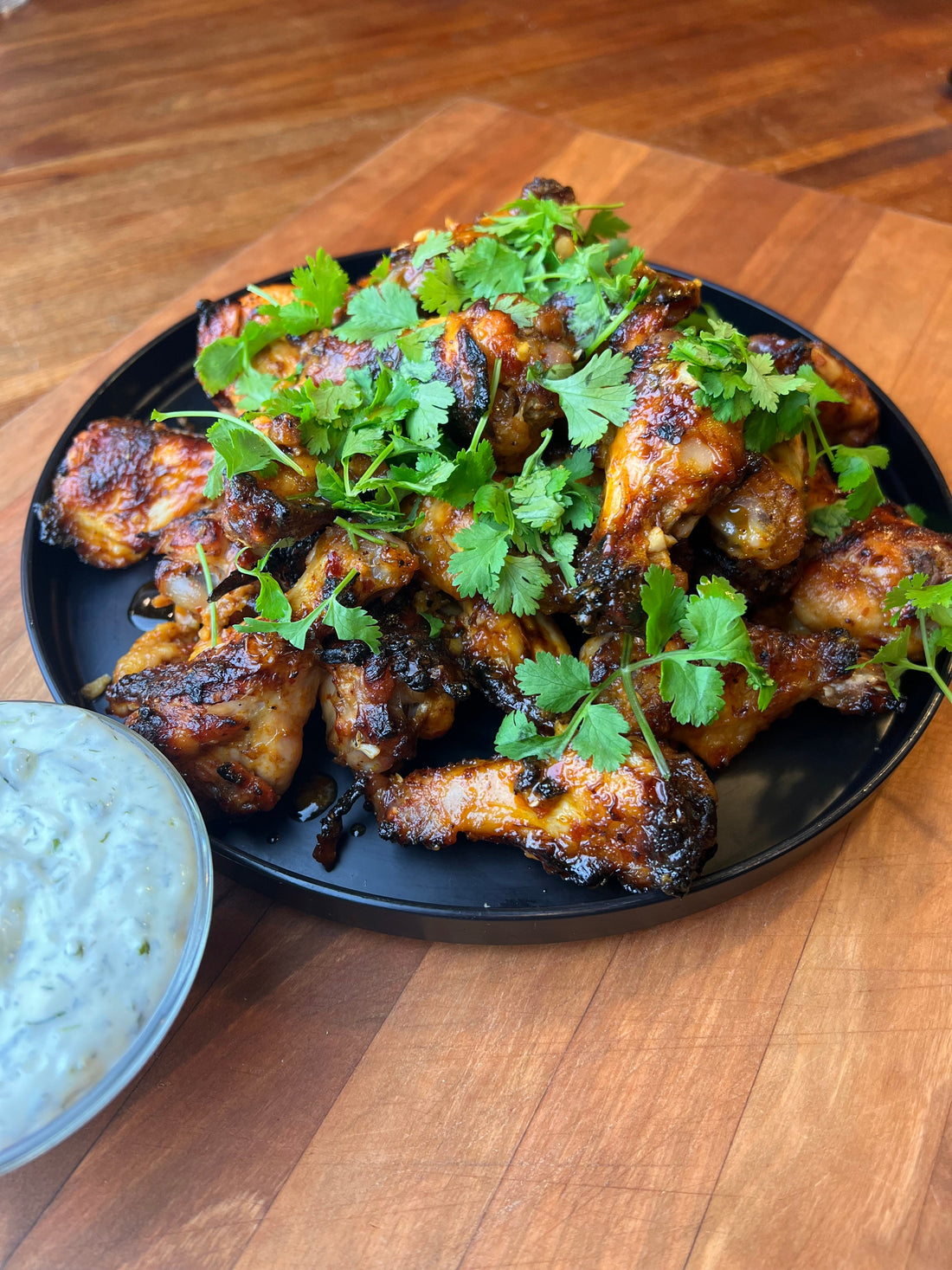 Harissa & Orange Glazed Chicken Wings