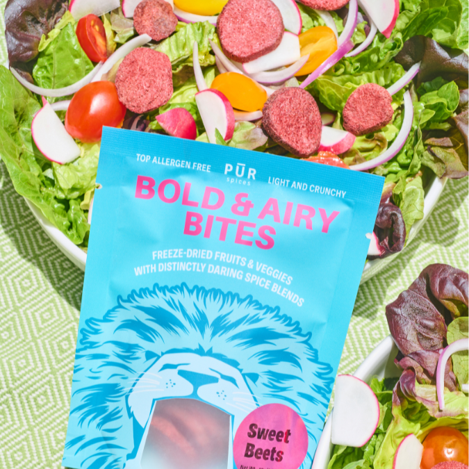Sweet Beets with salad